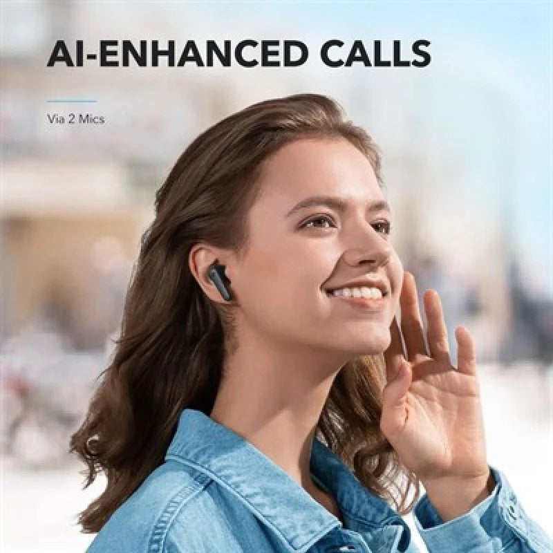 True Wireless Bluetooth Earbuds with Deep Bass & Noise Cancellation TrendyZone