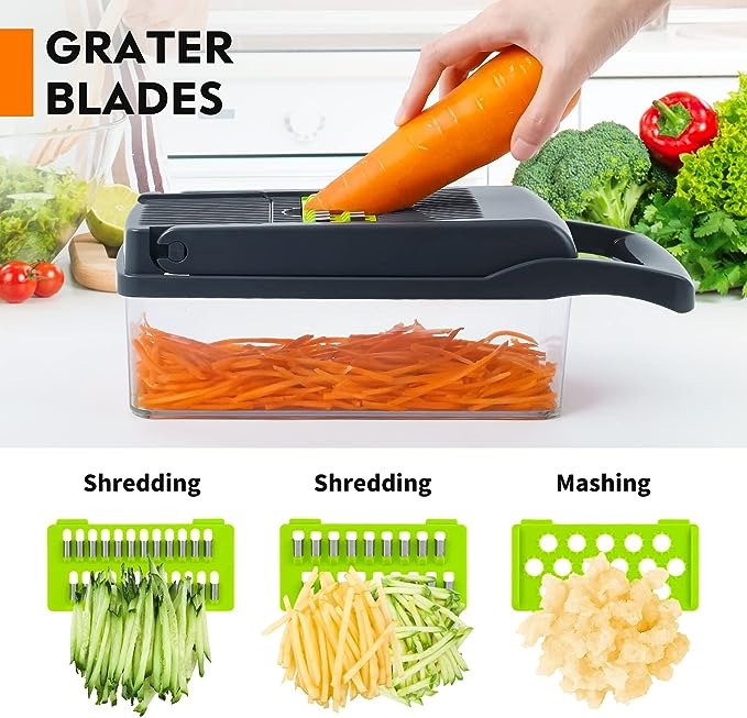 Multi-Function Vegetable Chopper & Slicer