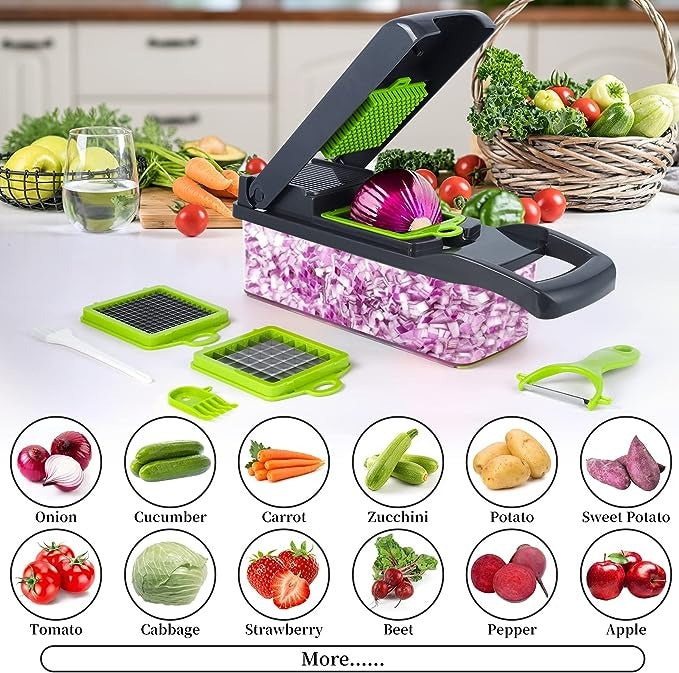 Multi-Function Vegetable Chopper & Slicer