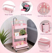 3-Tier Rolling Storage Trolley