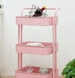 3-Tier Rolling Storage Trolley