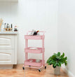 3-Tier Rolling Storage Trolley