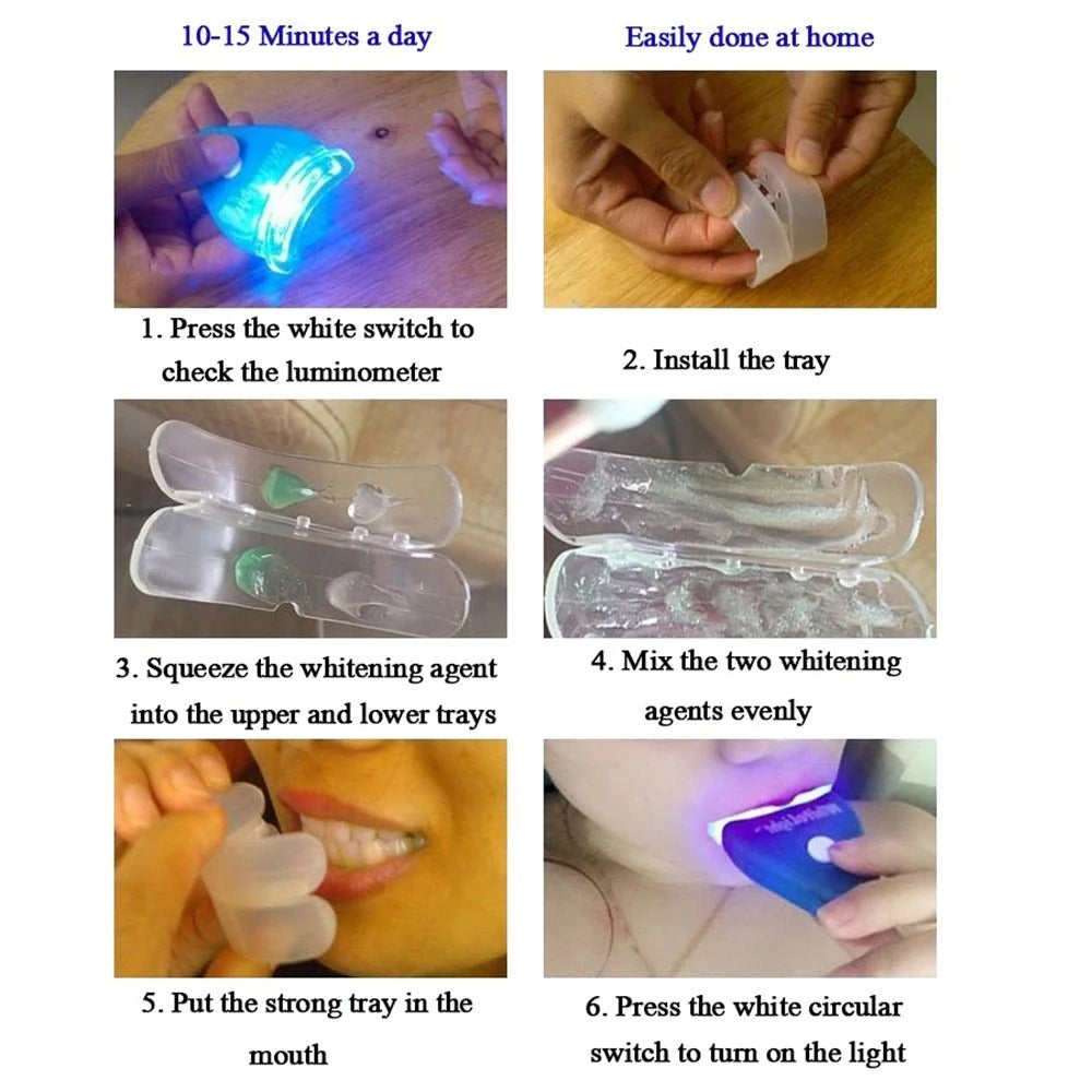 Portable LED Teeth Whitening Pen