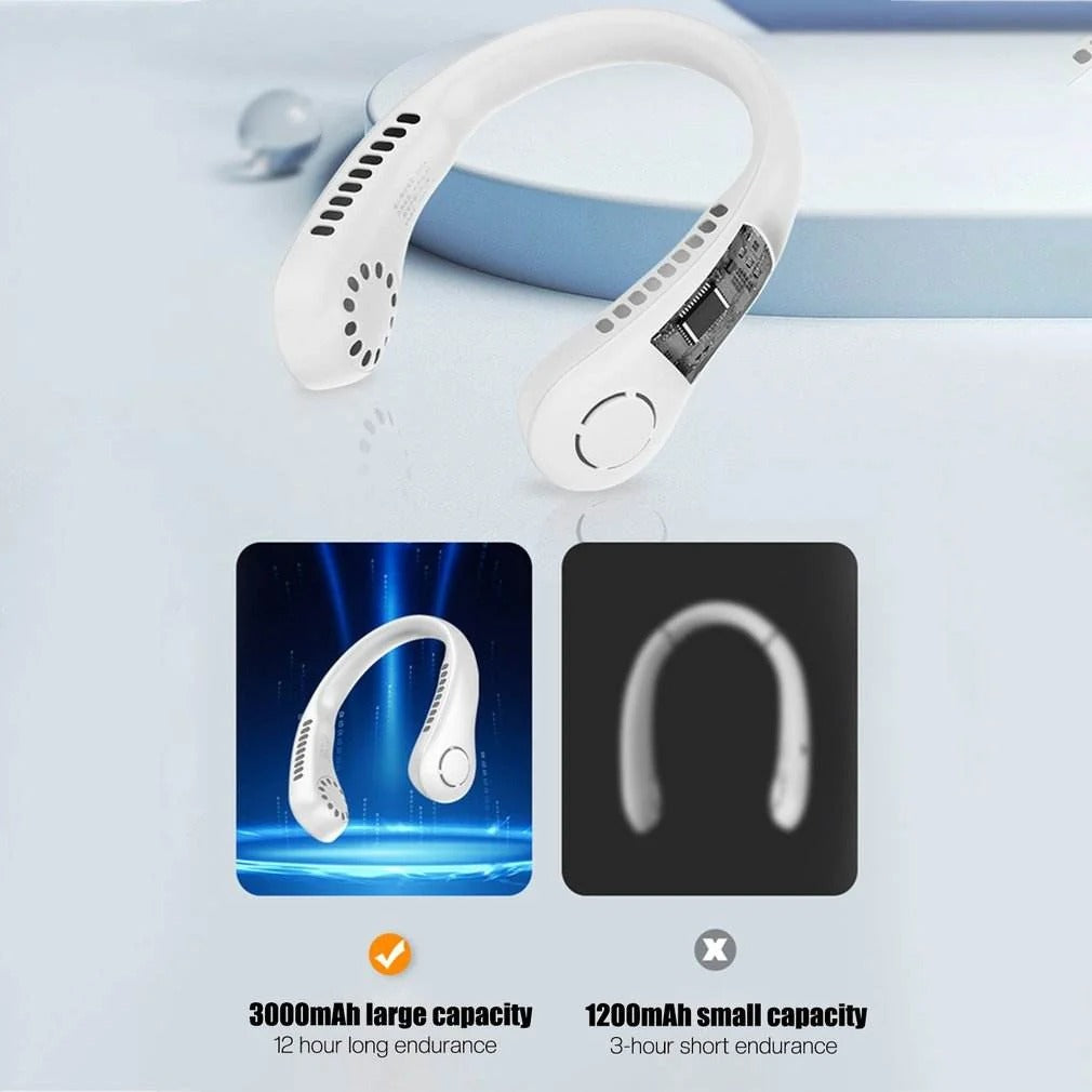 Portable Hands-Free Neck Fan