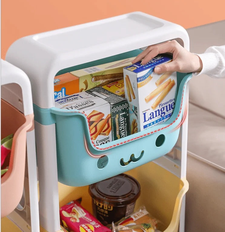Kids Multi-Layer Storage Rack