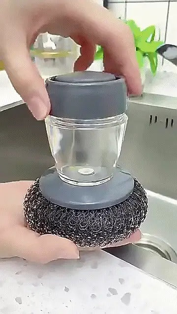 Multi-Purpose Pot & Dish Cleaning Brush