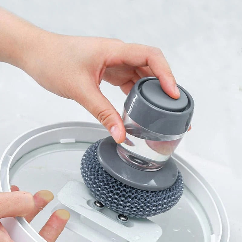 Multi-Purpose Pot & Dish Cleaning Brush