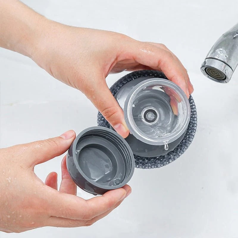 Multi-Purpose Pot & Dish Cleaning Brush