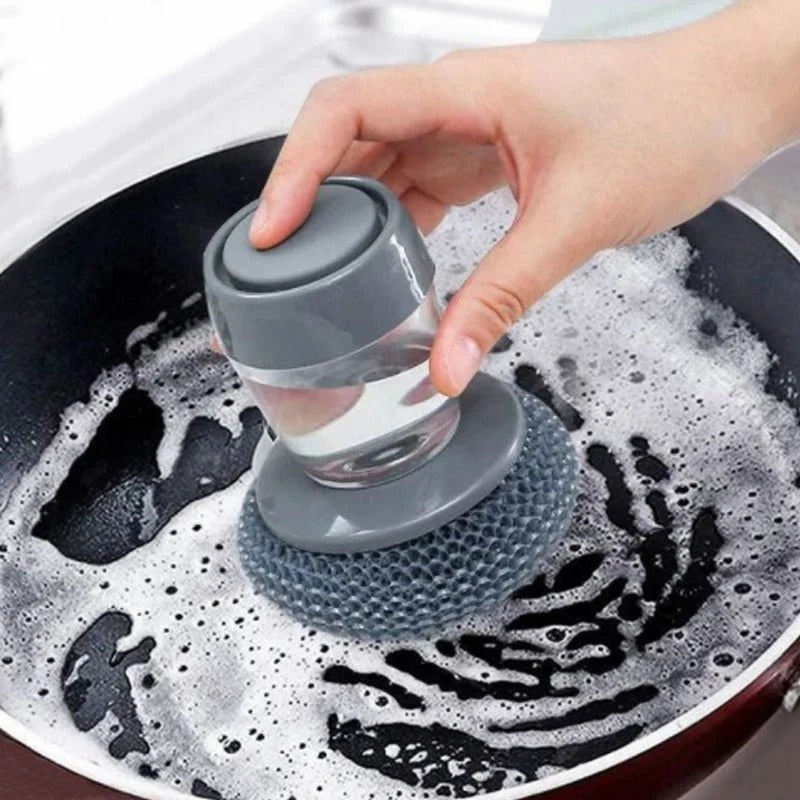 Multi-Purpose Pot & Dish Cleaning Brush