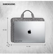 Nautica - Textured Laptop Bag Trendy zone